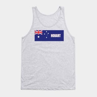 Hobart City in Australian Flag Tank Top